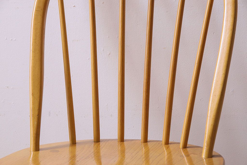 ヴィンテージ家具　イギリス　ERCOL(アーコール)　ビンテージ　ウィンザーダイニングチェア(1)