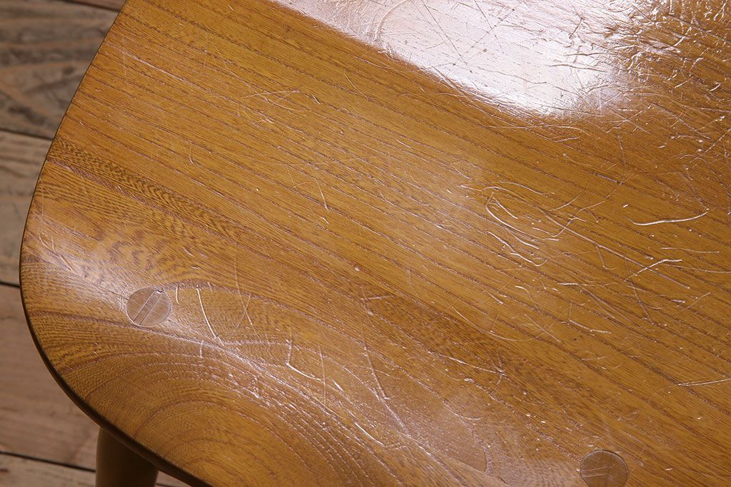 ヴィンテージ家具　イギリス　ERCOL(アーコール)　ビンテージ　ウィンザーダイニングチェア(1)