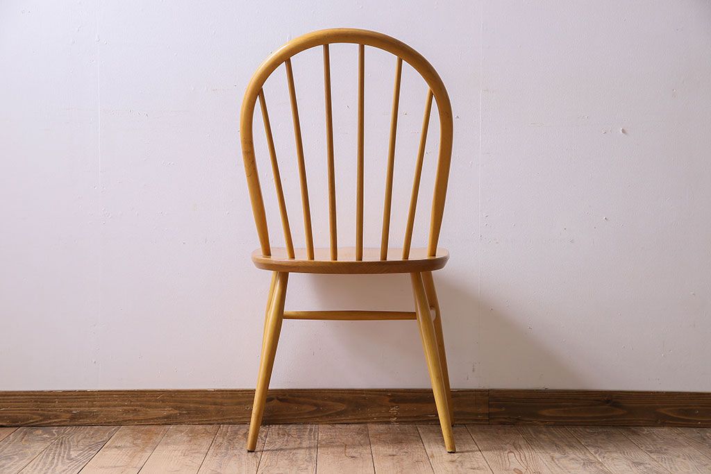 ヴィンテージ家具　イギリス　ERCOL(アーコール)　ビンテージ　ウィンザーダイニングチェア(1)
