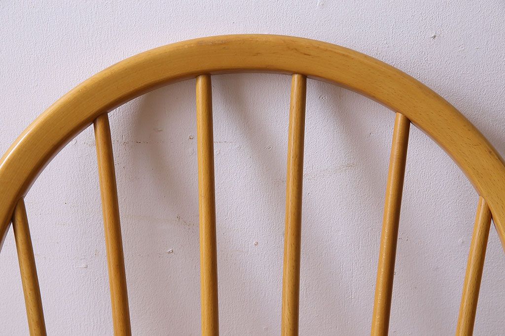 ヴィンテージ家具　イギリス　ERCOL(アーコール)　ビンテージ　ウィンザーダイニングチェア(2)