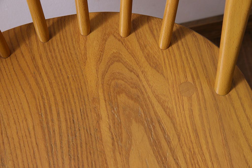 ヴィンテージ家具　イギリス　ERCOL(アーコール)　ビンテージ　ウィンザーダイニングチェア(2)