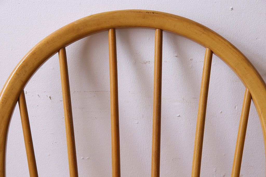 ヴィンテージ家具　イギリス　ERCOL(アーコール)　ビンテージ　ウィンザーダイニングチェア　2脚セット