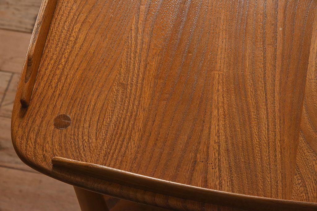 ヴィンテージ家具　ERCOL(アーコール)　イギリスビンテージ　トロリーキャスターワゴン(キッチンワゴン)(2)
