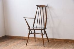 ヴィンテージ家具　英国ビンテージ　ERCOL(アーコール)　ゴールドスミス　アームチェア(1)