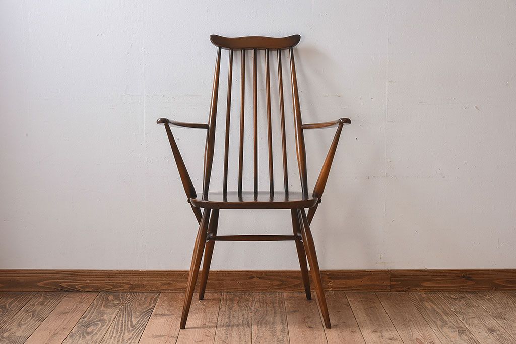 ヴィンテージ家具　英国ビンテージ　ERCOL(アーコール)　ゴールドスミス　アームチェア(2)