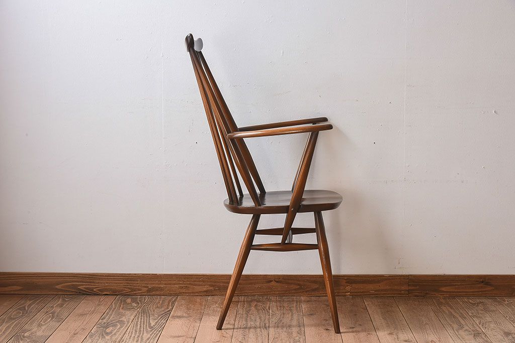 ヴィンテージ家具　英国ビンテージ　ERCOL(アーコール)　ゴールドスミス　アームチェア(2)