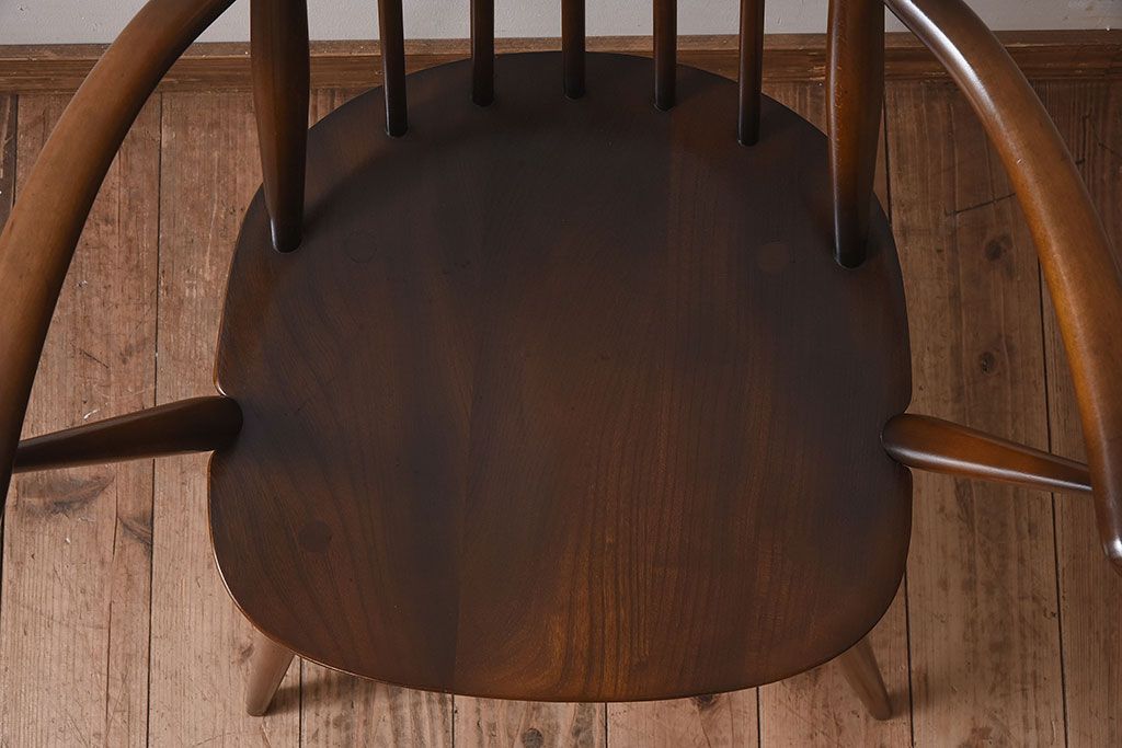ヴィンテージ家具　英国ビンテージ　ERCOL(アーコール)　ゴールドスミス　アームチェア(2)