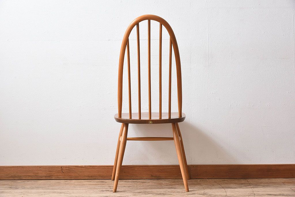 ヴィンテージ家具　ERCOL(アーコール)　英国ビンテージのシンプルなチェア(1)