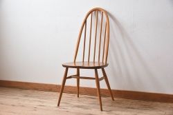 ヴィンテージ家具　ERCOL(アーコール)　英国ビンテージのシンプルなチェア(2)