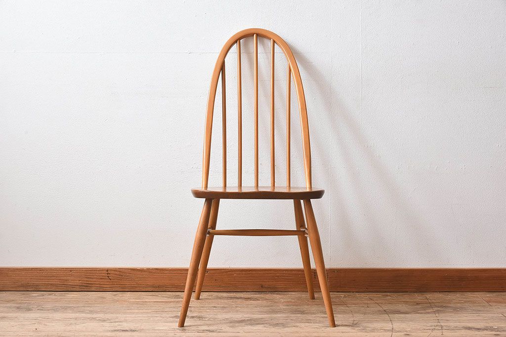ヴィンテージ家具　ERCOL(アーコール)　英国ビンテージのシンプルなチェア(2)