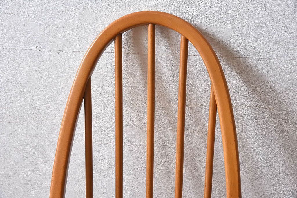 ヴィンテージ家具　ERCOL(アーコール)　英国ビンテージのシンプルなチェア(2)