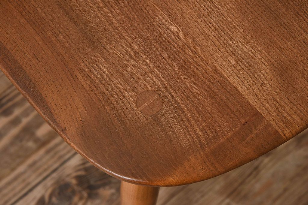ヴィンテージ家具　ERCOL(アーコール)　英国ビンテージのシンプルなチェア(2)