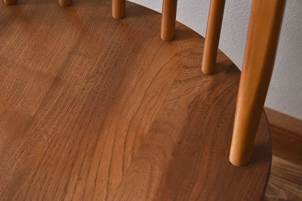 ヴィンテージ家具　ERCOL(アーコール)　英国ビンテージのシンプルなチェア(2)