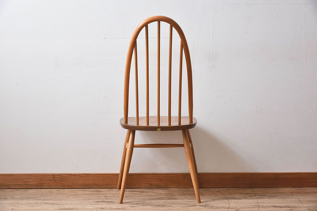 ヴィンテージ家具　ERCOL(アーコール)　英国ビンテージのシンプルなチェア(2)