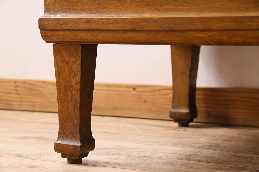 アンティーク家具　1960年頃　イギリスアンティーク　おしゃれなシャツケース(ガラスケース、ショーケース)