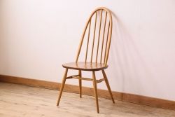 ヴィンテージ家具　ERCOL(アーコール)　英国ビンテージのシンプルなチェア(3)