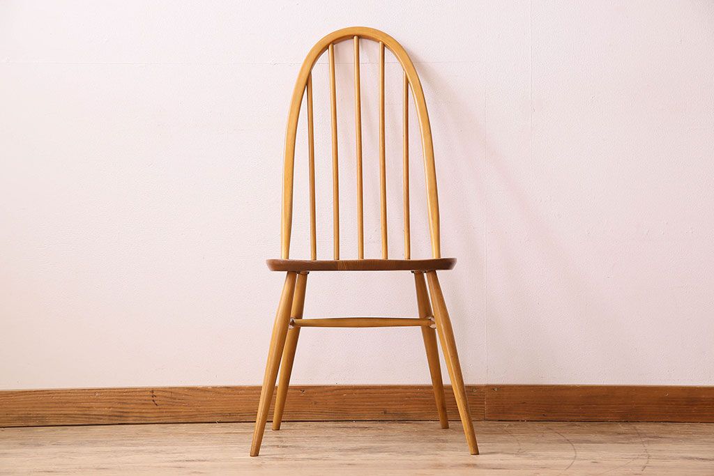 ヴィンテージ家具　ERCOL(アーコール)　英国ビンテージのシンプルなチェア(3)