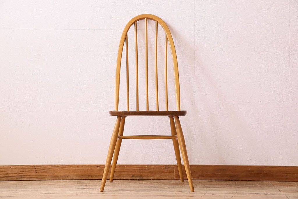 ヴィンテージ家具　ERCOL(アーコール)　英国ビンテージのシンプルなチェア