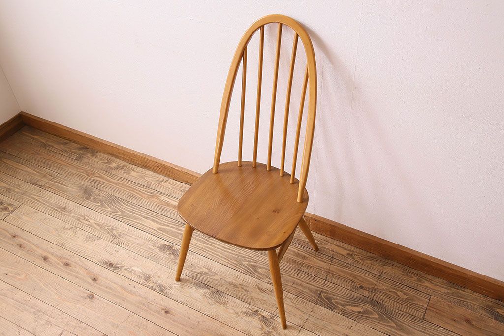 ヴィンテージ家具　ERCOL(アーコール)　英国ビンテージのシンプルなチェア