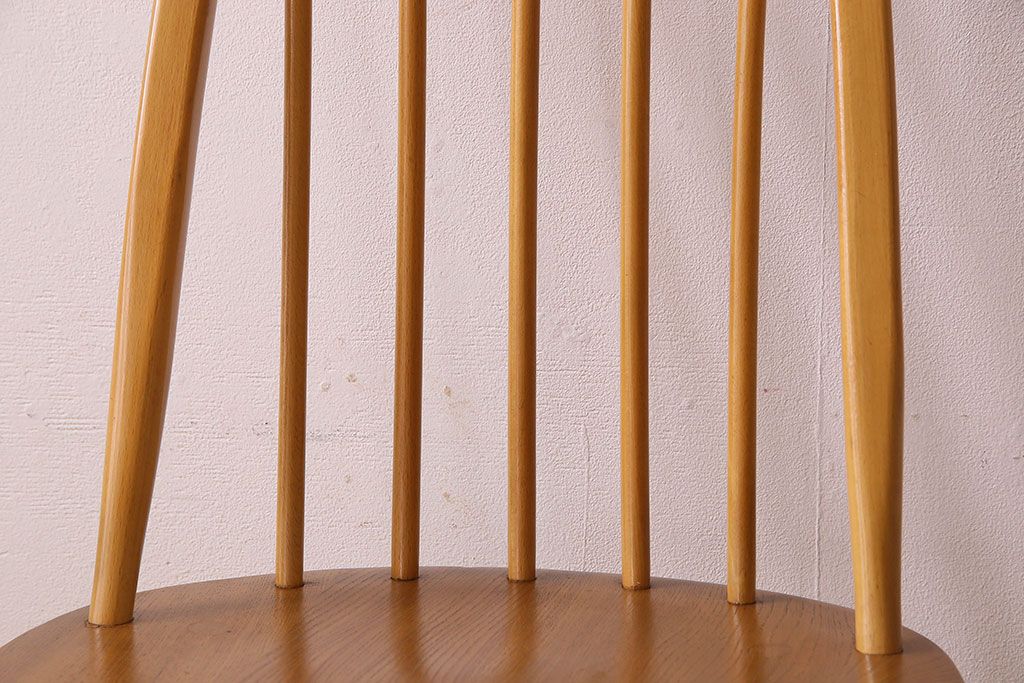 ヴィンテージ家具　ERCOL(アーコール)　英国ビンテージのシンプルなチェア