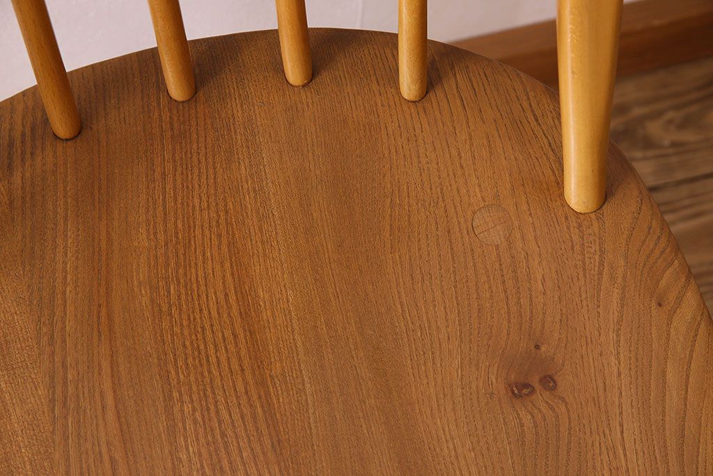 ヴィンテージ家具　ERCOL(アーコール)　英国ビンテージのシンプルなチェア