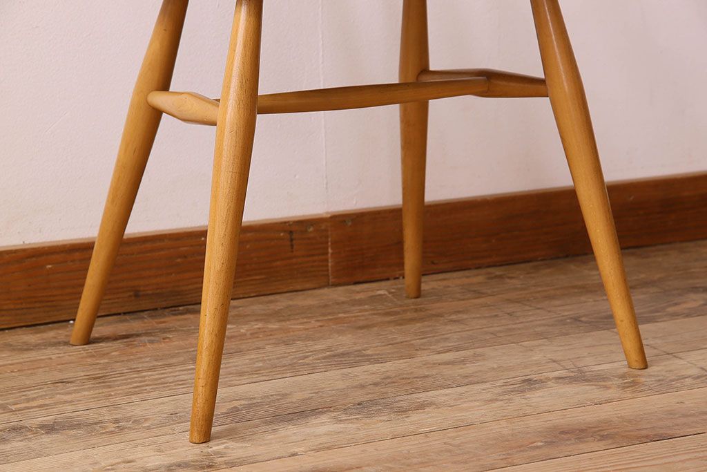 ヴィンテージ家具　ERCOL(アーコール)　英国ビンテージのシンプルなチェア