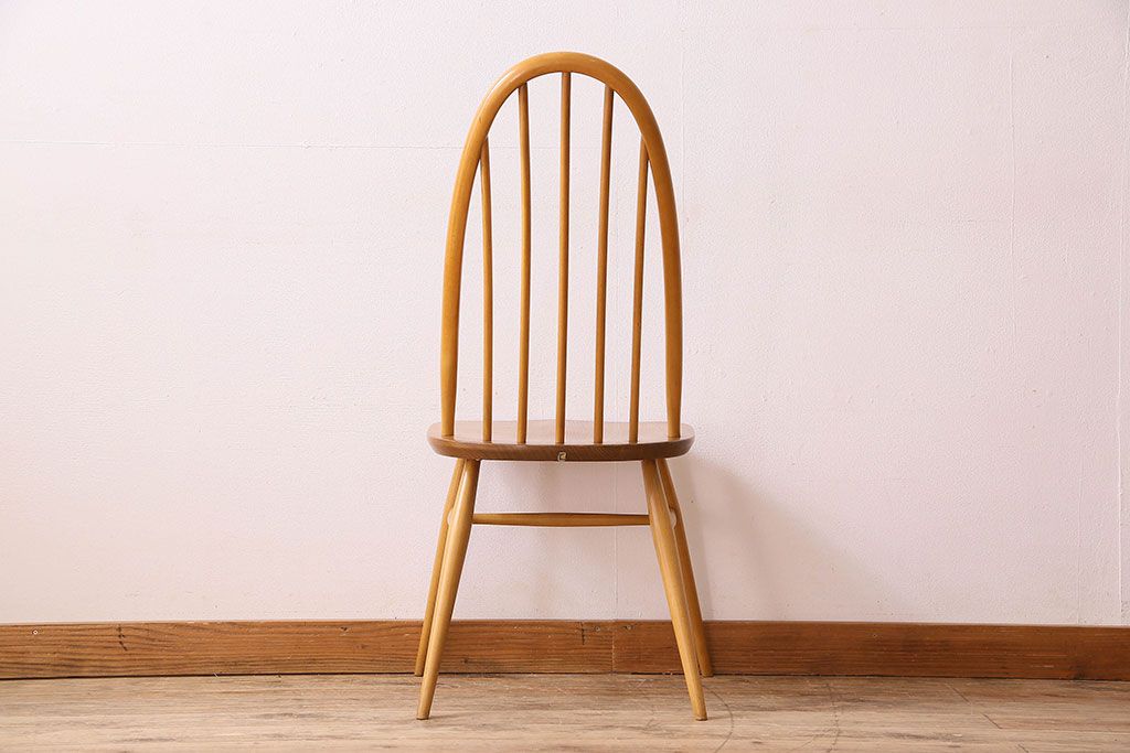 ヴィンテージ家具　ERCOL(アーコール)　英国ビンテージのシンプルなチェア