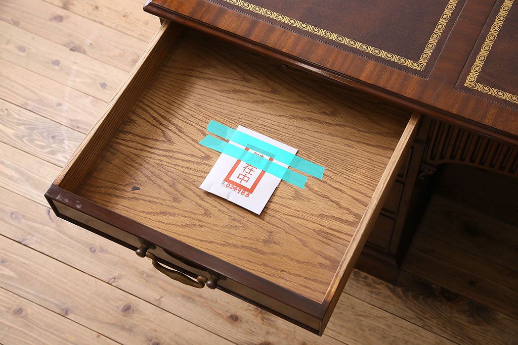 高級ブランド家具　Smith&Watson newyork(スミス&ワトソン　ニューヨーク)　プレジデントデスク(定価約300万円)