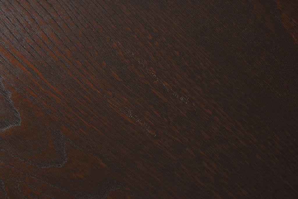 レトロ家具　大正〜昭和期　栓材製　薄型で使いやすいレトロな平机(コンソールテーブル)