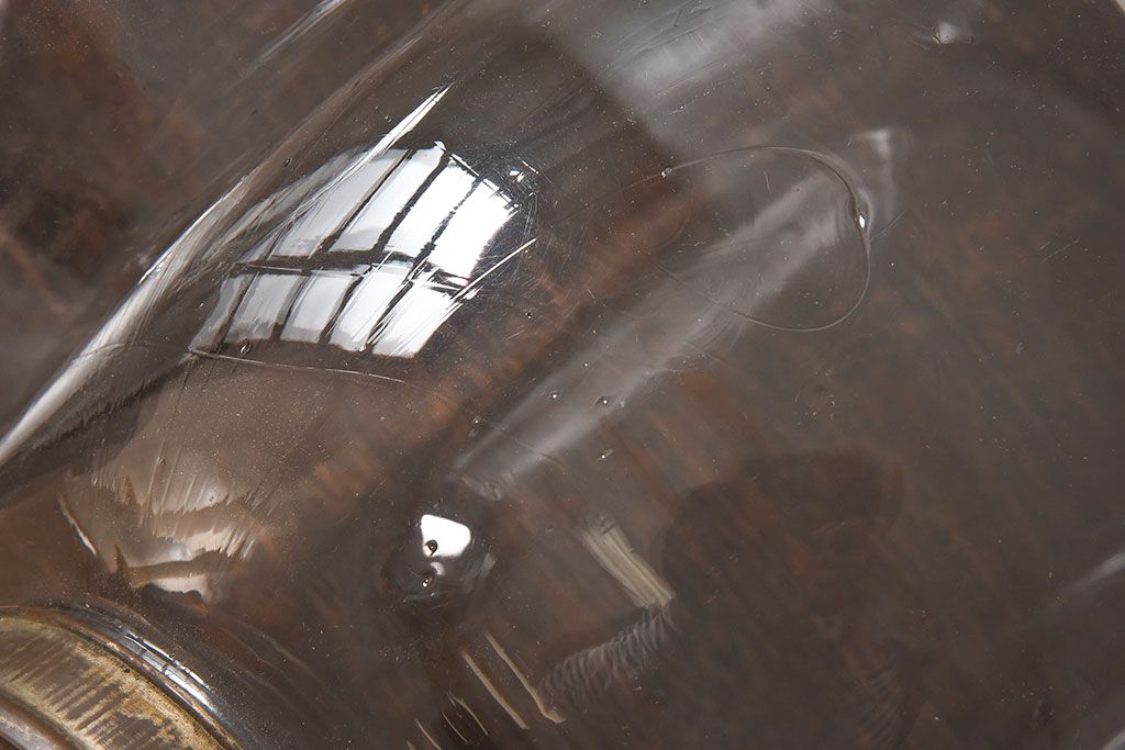 アンティーク雑貨　レトロな質感が素敵なアンティーク猫瓶(ガラス瓶)2個セット(1)