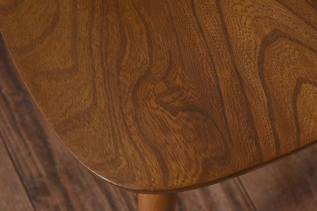 ヴィンテージ家具　イギリスビンテージ　ERCOL(アーコール)　シンプルなデザインのチェア(ダイニングチェア、椅子)(1)