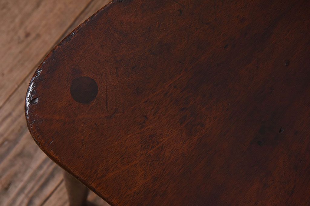 ヴィンテージ家具　イギリスビンテージ　ERCOL(アーコール)　楡材　フープバックチェア(ダイニングチェア、椅子)(1)