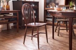 ヴィンテージ家具　イギリスビンテージ　ERCOL(アーコール)　楡材　フープバックチェア(ダイニングチェア、椅子)(2)