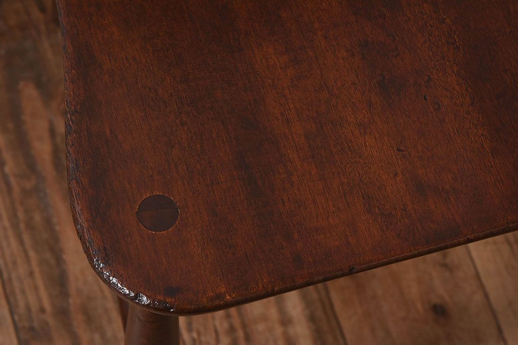 ヴィンテージ家具　イギリスビンテージ　ERCOL(アーコール)　楡材　フープバックチェア(ダイニングチェア、椅子)(2)