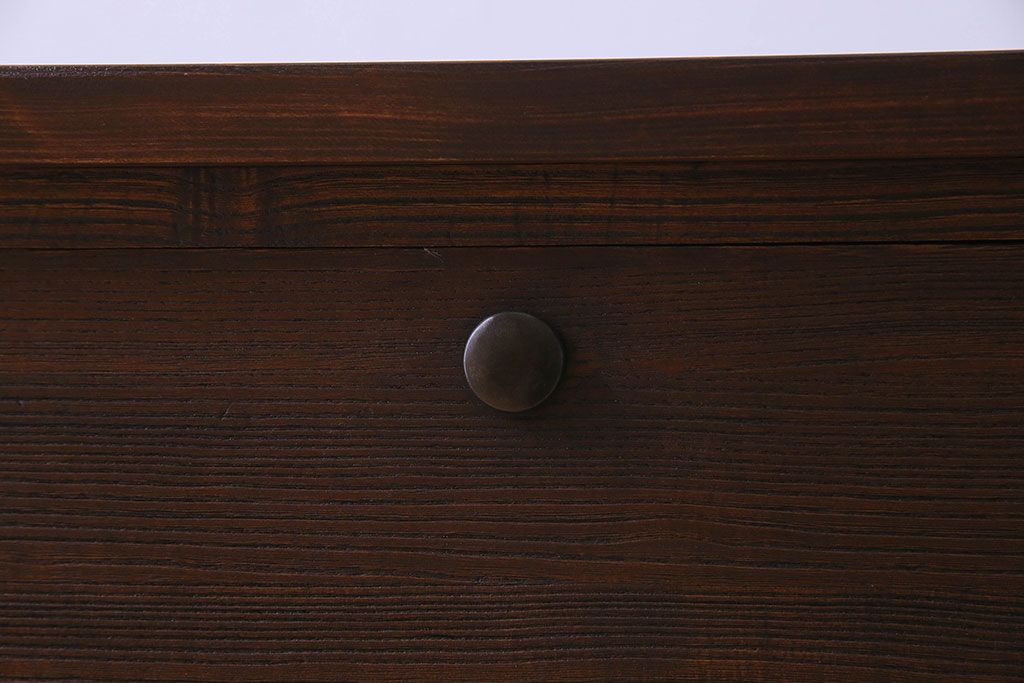 レトロ家具　昭和レトロ　和の趣溢れる時代箪笥ローボード(ローチェスト、サイドボード)