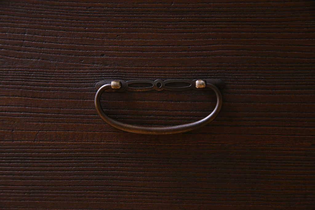 レトロ家具　昭和レトロ　和の趣溢れる時代箪笥ローボード(ローチェスト、サイドボード)