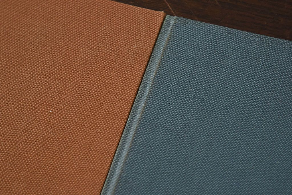 アンティーク雑貨　イギリスアンティーク　書斎のディスプレイにおすすめな本(洋書、古書、英字本)3冊セット