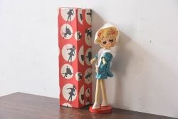 プラスチックケース入り 昭和 レトロ ポーズ 人形 女の子 - メルカリ
