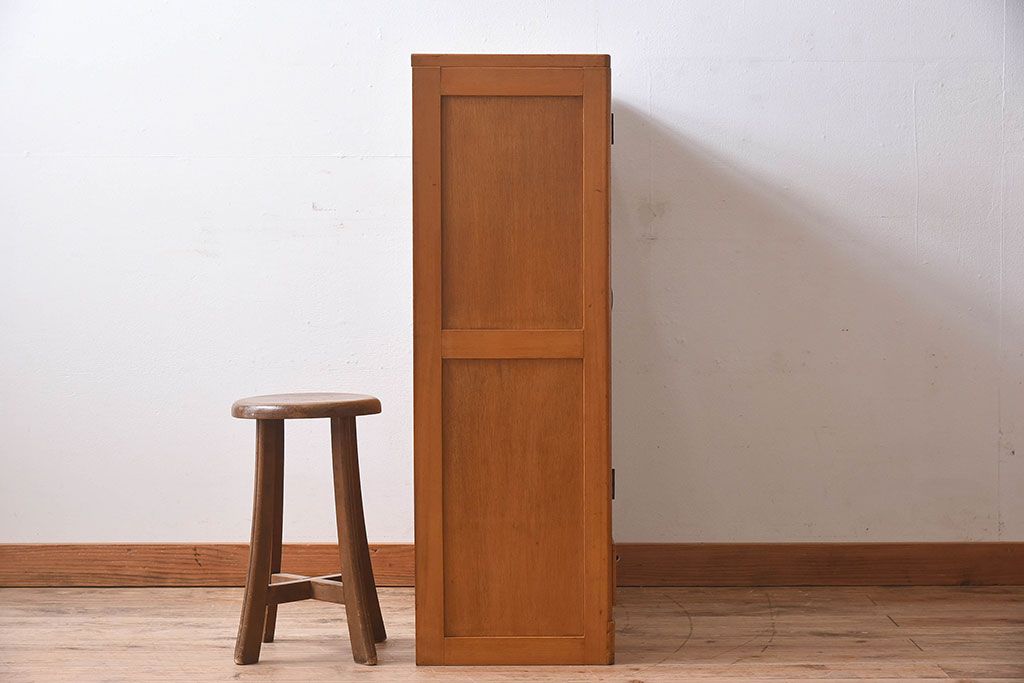 レトロ家具　昭和レトロ　本箱(収納棚、飾り棚、食器棚、ブックケース)
