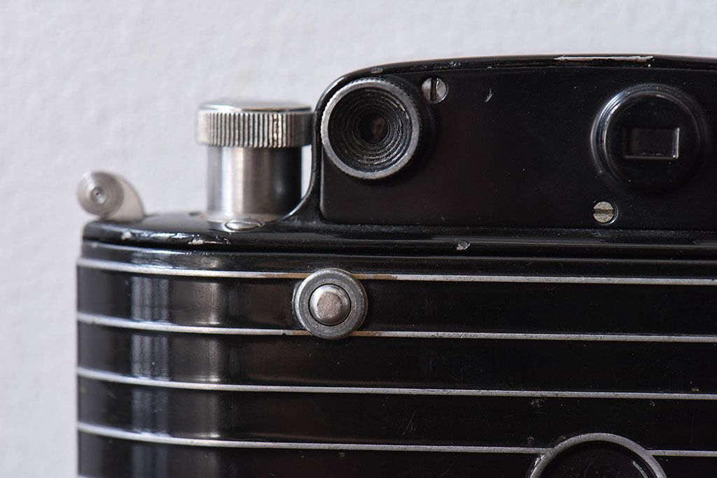 アンティーク雑貨　クラシックカメラ　Eastman Kodak社　ケース付き　Kodak Bantam Special(コダックバンタムスペシャル)