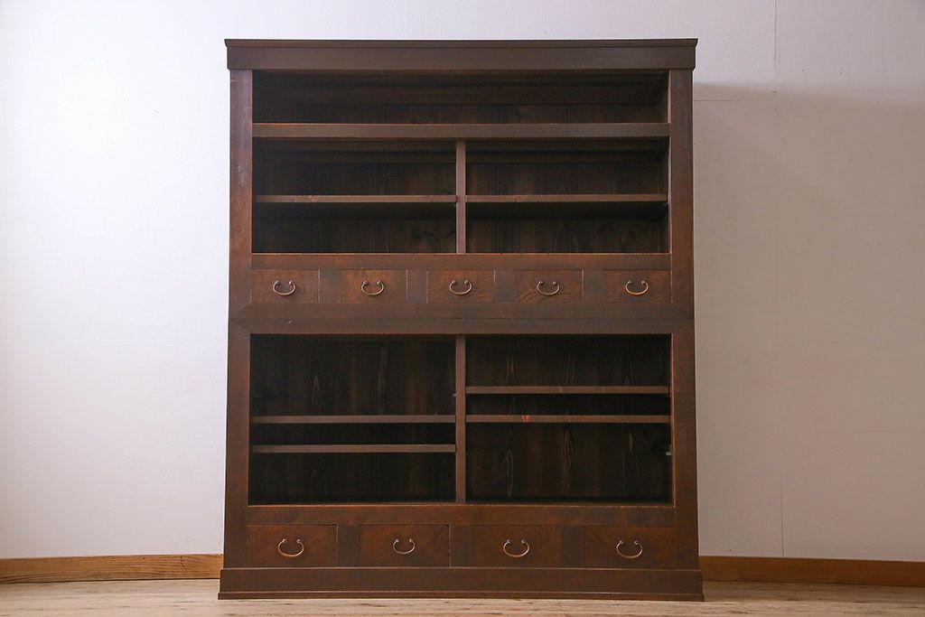 【お得】 wabisabi様】シェルフ 古道具 古家具 Display Shelf （和製 家具