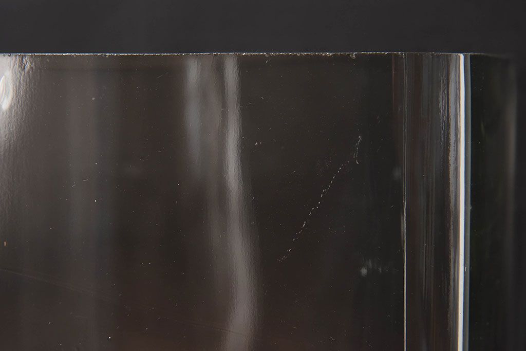アンティーク雑貨　昭和レトロ　ゆらぎが魅力的なガラス容器