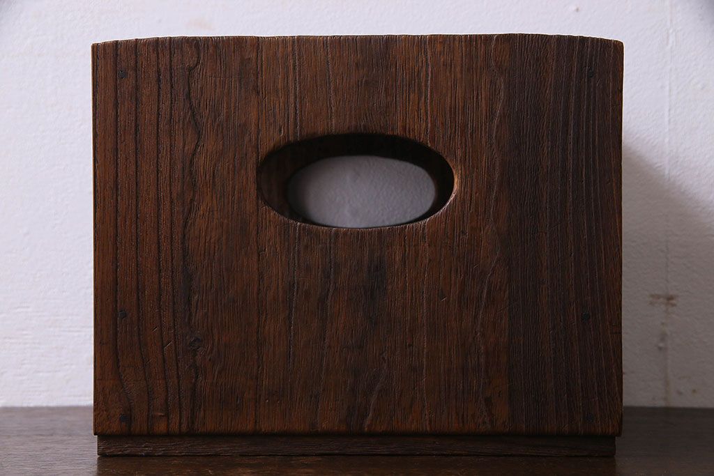 レトロ家具　桑材　桐材　昭和レトロの小引き出し(煙草盆、小物収納)