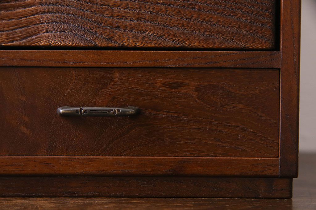レトロ家具　桑材　桐材　昭和レトロの小引き出し(煙草盆、小物収納)