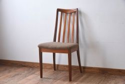 北欧家具　G-PLAN(ジープラン)　チーク材の温もり溢れるビンテージダイニングチェア(椅子)(1)