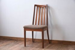 北欧家具　G-PLAN(ジープラン)　チーク材の温もり溢れるビンテージダイニングチェア(椅子)(3)