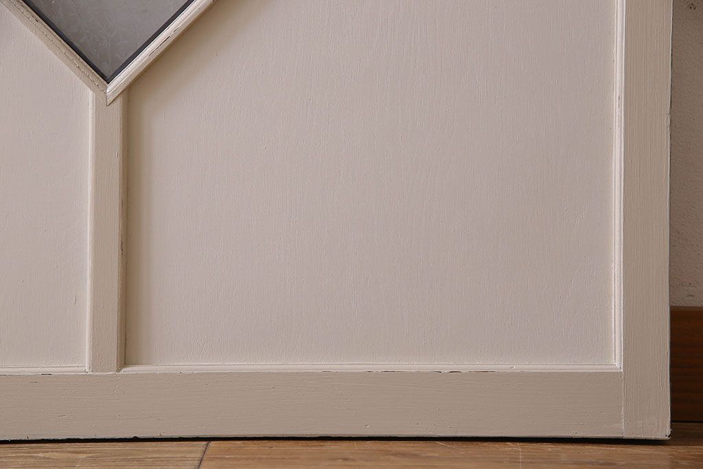 ペイント建具　優しい色合いが素敵な引き戸2枚セット(窓、仕切り戸)(R-026224)