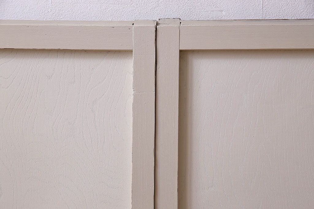 ペイント建具　優しい色合いが素敵な引き戸2枚セット(窓、仕切り戸)(R-026224)