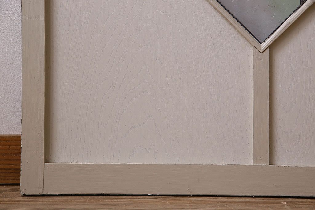 ペイント建具　優しい色合いが素敵な引き戸2枚セット(窓、仕切り戸)(R-026224)