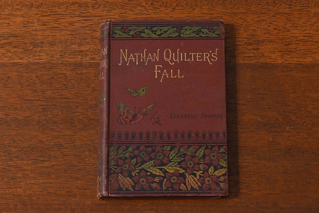 アンティーク雑貨　イギリスアンティーク　NATHAN QUILTER'S FALL　EGLANTON THORNE　洋書(ブック、古書、本)